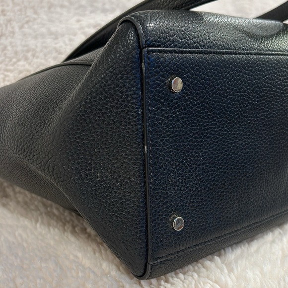 Kate Spade ♠️ Black Tote w/ Matching Wallet & Twilly - Picture 6 of 11